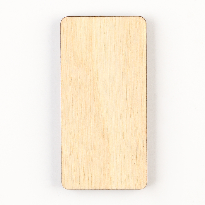 Домино деревянное &laquo;Фигуры&raquo; 28 фишек 50х25 мм