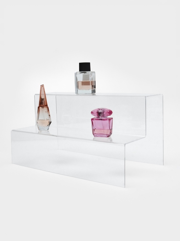 Горка 2 ступеньки 40&times;21&times;20 см, оргстекло 3 мм, В ЗАЩИТНОЙ ПЛЁНКЕ