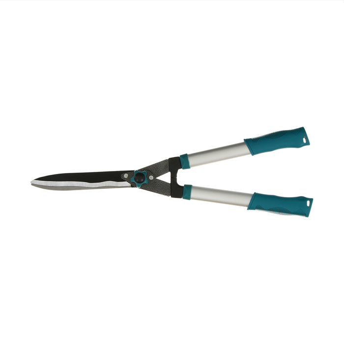 Кусторез, 22" (56 см), волнистое лезвие, с алюминиевыми ручками, МИКС, Greengo