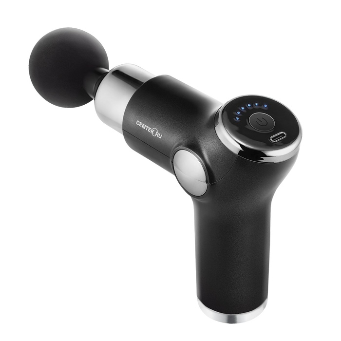 Массажер для тела Centek CT-2601, перкуссионный, 4 насадки, 6 режимов, 1800-3200 об/мин Массажер для тела Centek CT-2601, перкуссионный, 4 насадки, 6 режимов, 1800-3200 об/мин