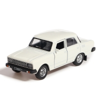 Машина металлическая «Москвич — 2140sl», инерция, 12,5 см, белый Машина металлическая «Москвич — 2140sl», инерция, 12,5 см, белый