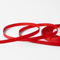 Лента репсовая, 6 мм, 23 ± 1 м, цвет красный №26 Лента репсовая, 6 мм, 23 ± 1 м, цвет красный №26