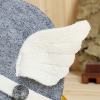 Шапка для бани "Галльская", серая Шапка для бани "Галльская", серая