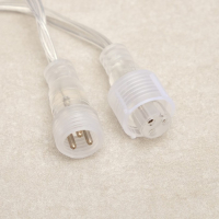 Гирлянда &laquo;Сеть&raquo; 2 &times; 1.5 м, IP44, УМС, прозрачная нить, 192 LED, свечение синее, 220 В