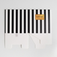 Коробка подарочная для цветов с PVC крышкой, упаковка, &laquo;Счастье ждёт тебя&raquo;, 12 х 12 х 12 см