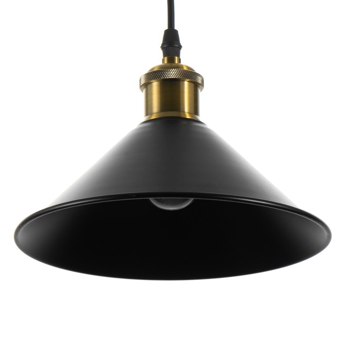 Светильник BayerLux 1244/1BK E27 40Вт черный 22х22х8,5-108 см