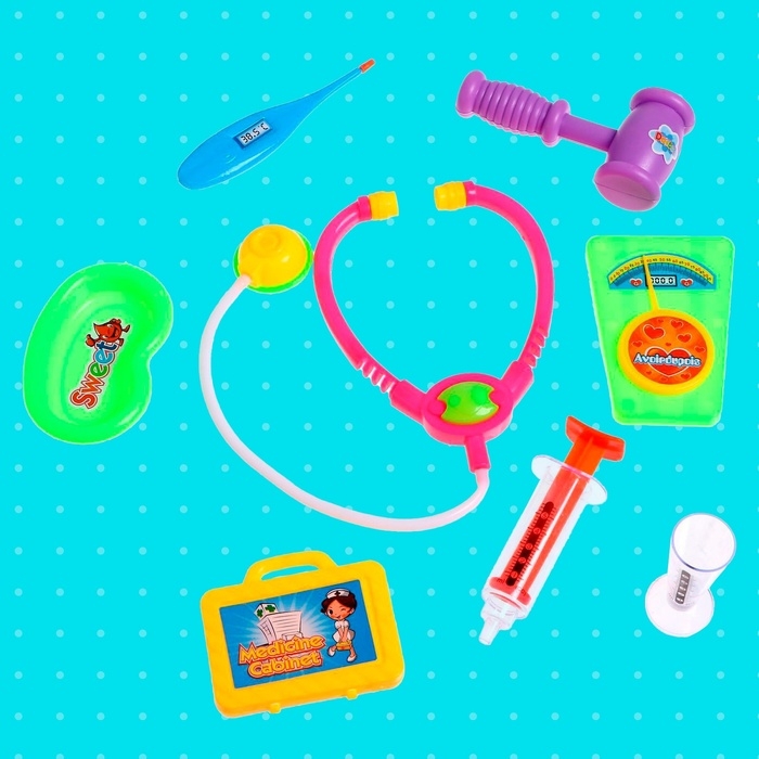 Набор доктора &laquo;Больничка&raquo;, 8 предметов, МИКС
