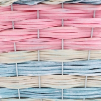 Набор корзин из 3 шт, 28x28xH19 см, 23x23xH17 см, 18x18xH15 см, тополь