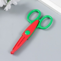 Ножницы рельефные "Цветик" (набор 4 шт) 13 см МИКС Ножницы рельефные "Цветик" (набор 4 шт) 13 см МИКС