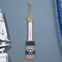 Сувенир интерьерный "Весло" с термометром 30*7см Сувенир интерьерный "Весло" с термометром 30*7см