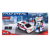 Робот «Спасатель», трансформируется, световые и звуковые эффекты Робот «Спасатель», трансформируется, световые и звуковые эффекты