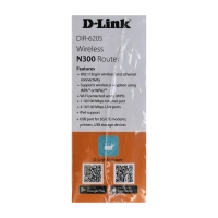 Wi-Fi роутер D-Link DIR-620S/RU/B1A, 300 Мбит/с, 4 порта 100 Мбит/с, чёрный