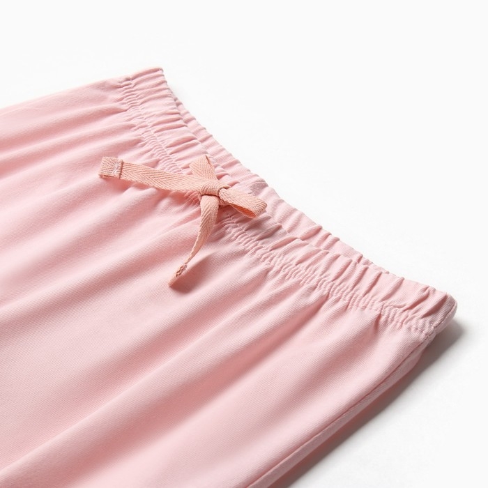 Пижама для девочки (кофта и брюки) MINAKU, цвет белый/розовый, рост 146 см Пижама для девочки (кофта и брюки) MINAKU, цвет белый/розовый, рост 146 см