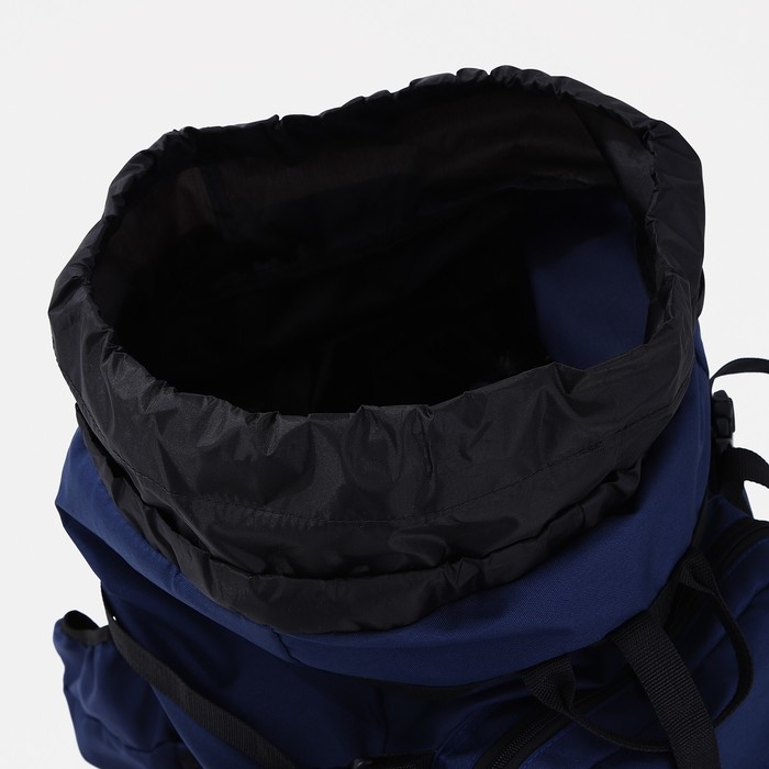 Рюкзак туристический, Taif, 80 л, отдел на шнурке, наружный карман, 2 боковые сетки, цвет синий/серый Рюкзак туристический, Taif, 80 л, отдел на шнурке, наружный карман, 2 боковые сетки, цвет синий/серый