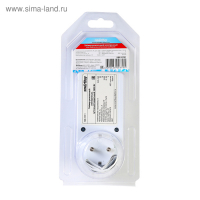 Таймер розеточный Smartbuy, электронный, 3500 Вт, недельный+суточный