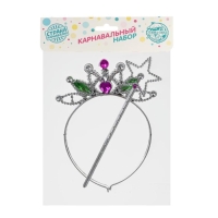 Карнавальный набор &laquo;Феи&raquo;, 2 предмета: жезл, ободок