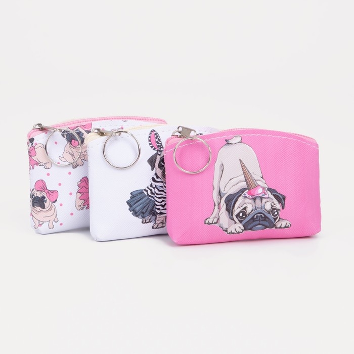 Кошелёк на молнии &laquo;Выбражулька&raquo;, цвет МИКС