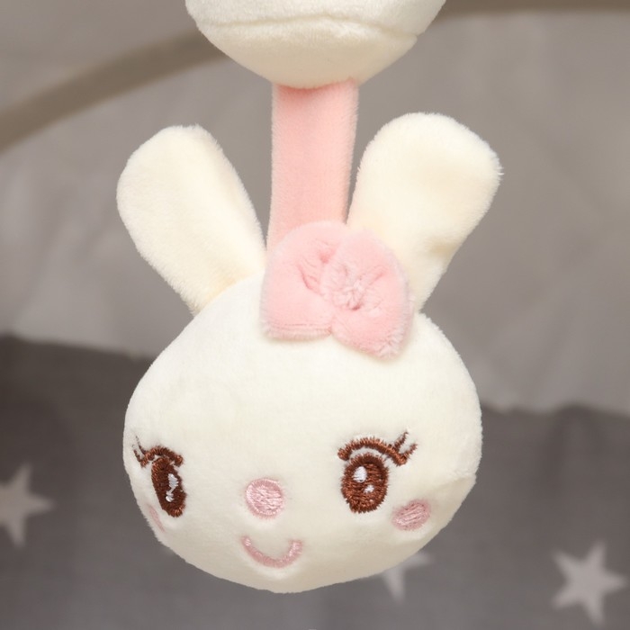 Подвеска - погремушка &laquo;Милая зайка&raquo;, на кроватку, коляску, Крошка Я