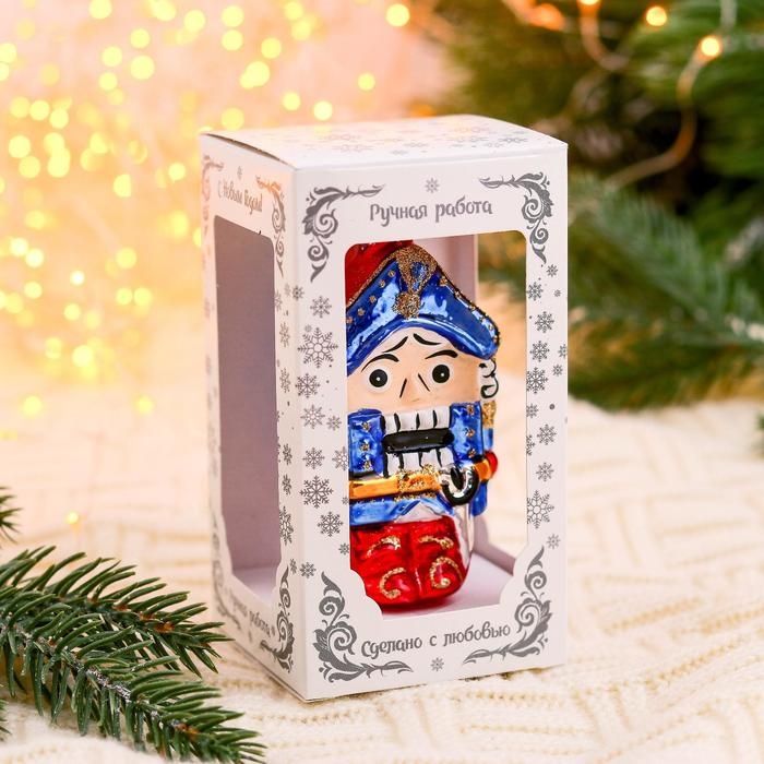 Ёлочное украшение "Щелкунчик сказочный" h-9 см, микс
