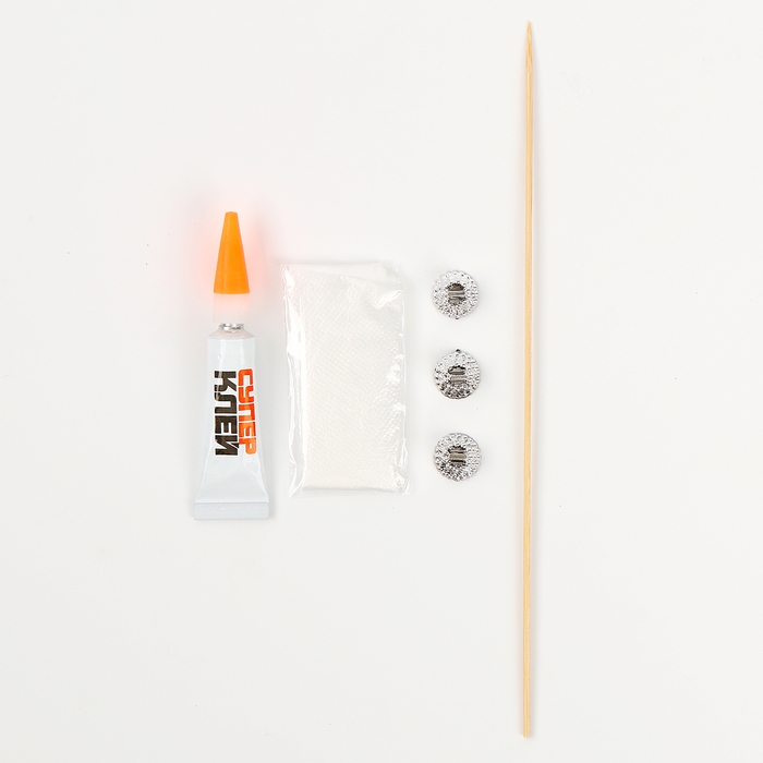 Набор для творчества &laquo;Ёлочные игрушки&raquo;, лоскутки, 3 шара