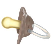 Соска - пустышка латексная классическая &laquo;Мишка&raquo;, от 0 мес., цвет коричнеый