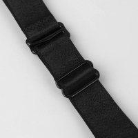 Бретели текстильные, 2 см, 34 см, пара, цвет чёрный Бретели текстильные, 2 см, 34 см, пара, цвет чёрный