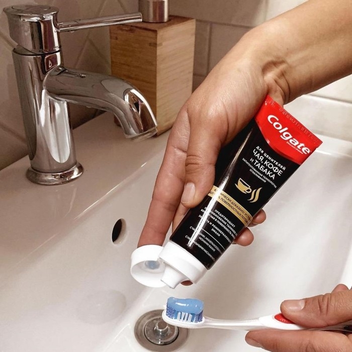 Паста зубная Colgate &laquo;Чай, кофе, табак&raquo;, 75 мл