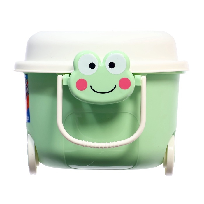 Набор машинок &laquo;Безумные гонки&raquo;, металлические, инерция, игровой коврик, в детском ящике на колёсах с крышкой, 50 шт.