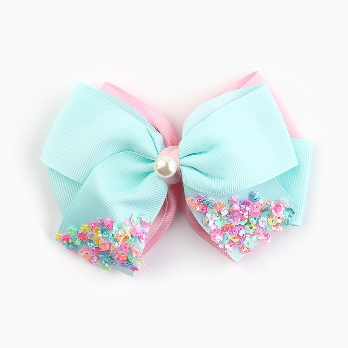 Выпускной. Бант для волос на заколке, 12.5 см, Холодное сердце