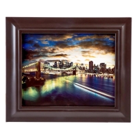 Ключница "Вечерний город" Венге 26х31х4,5 см Ключница "Вечерний город" Венге 26х31х4,5 см