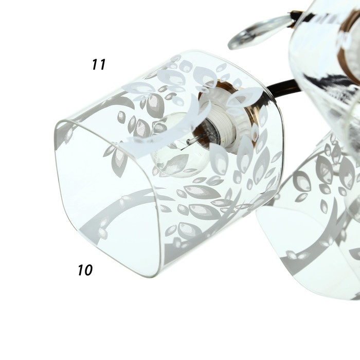 Люстра Светогор 5681 5хЕ27 черный /золото Люстра Светогор 5681 5хЕ27 черный /золото