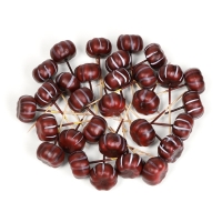 Набор штекеров "Тыковка" 30шт, 4х2см Набор штекеров "Тыковка" 30шт, 4х2см