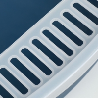 Туалет с бортом, 50х35х18 см, синий Туалет с бортом, 50х35х18 см, синий