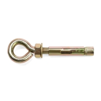 Анкерный болт СТРОЙБАТ, с кольцом, оцинкованный, 12x70 мм Анкерный болт СТРОЙБАТ, с кольцом, оцинкованный, 12x70 мм