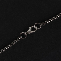 Кулон-амулет «Помпеи» скорпион, цвет чернёное серебро, 70 см Кулон-амулет «Помпеи» скорпион, цвет чернёное серебро, 70 см