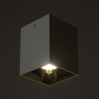 Светильник "Кубик" LED 4000К 10Вт DIM220 белый золото 7,5х7,5х9,5см Светильник "Кубик" LED 4000К 10Вт DIM220 белый золото 7,5х7,5х9,5см