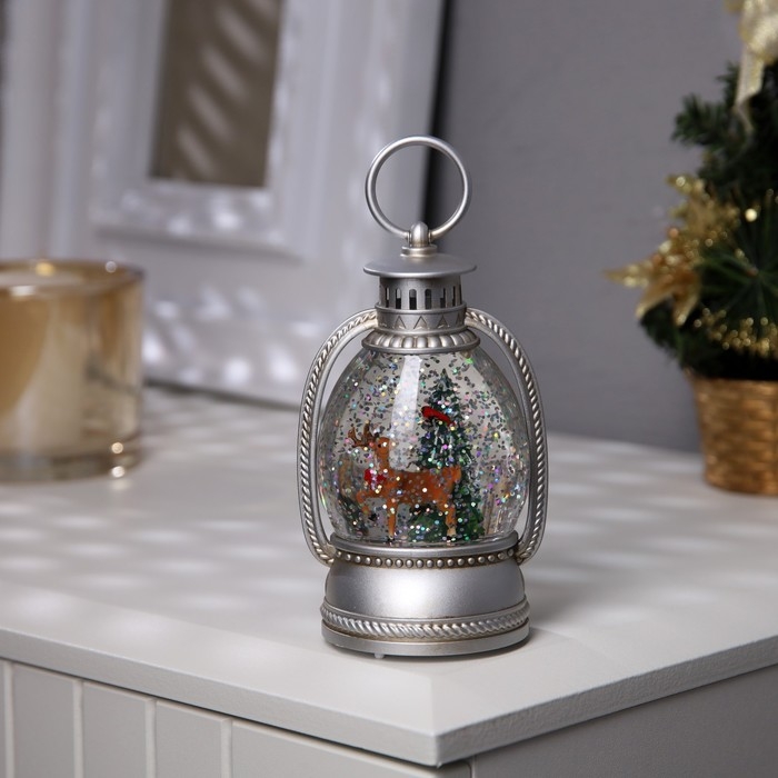 Светодиодная фигура «Олень и ёлка» 7 × 12.5 × 6.5 см, пластик, батарейки АААх2 (не в комплекте), свечение тёплое белое Светодиодная фигура «Олень и ёлка» 7 × 12.5 × 6.5 см, пластик, батарейки АААх2 (не в комплекте), свечение тёплое белое