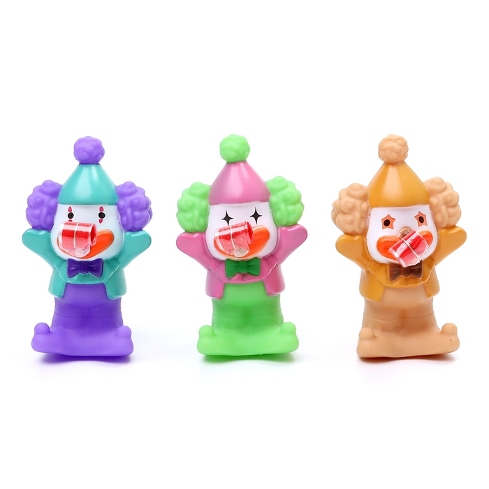 Мялка &laquo;Клоун&raquo; с язычком, виды МИКС