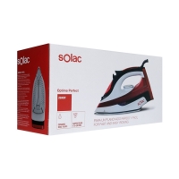 Утюг Solac Optima Perfect PV2014, керамическая подошва, 2600 Вт, 35 г/мин, 380 мл, красный Утюг Solac Optima Perfect PV2014, керамическая подошва, 2600 Вт, 35 г/мин, 380 мл, красный