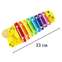 Музыкальная игрушка &laquo;Металлофон. Жираф&raquo;, 8 тонов