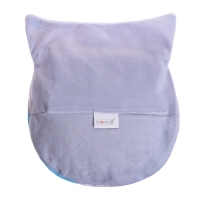 Грелка &laquo;Сова&raquo;, детская, с вишнёвыми косточками, цвет серый