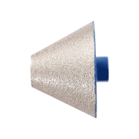 Фреза алмазная конусная ТУНДРА, 27 - 82 мм, для обработки мрамора, гранита и керамики Фреза алмазная конусная ТУНДРА, 27 - 82 мм, для обработки мрамора, гранита и керамики