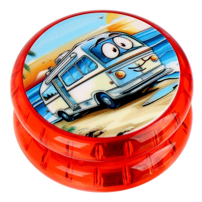 Йо-йо &laquo;Транспорт&raquo;, световые эффекты, цвет МИКС