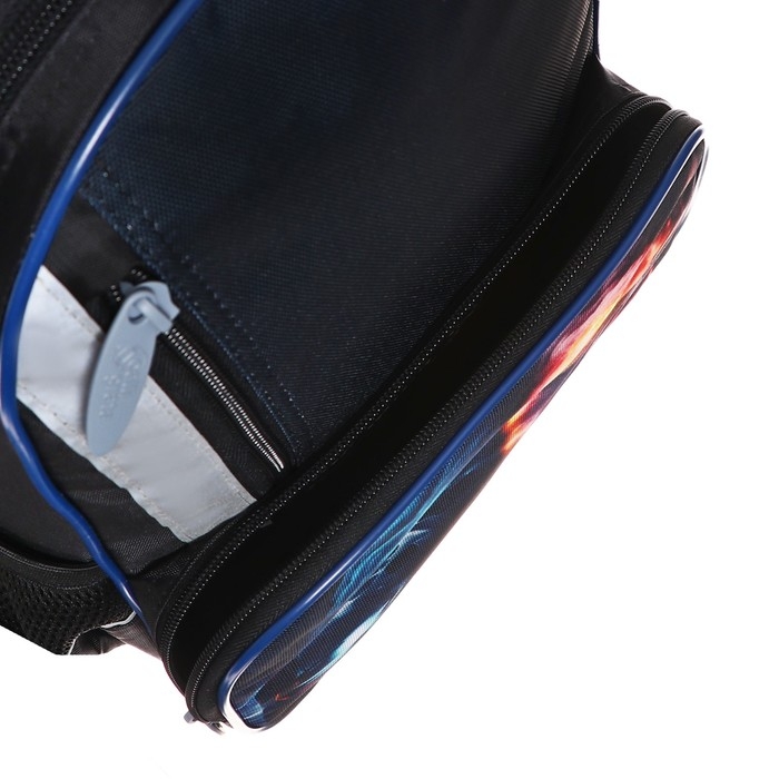 Рюкзак школьный, 37 х 26 х 13 см, эргономичная спинка, Calligrata ОРТ Рюкзак школьный, 37 х 26 х 13 см, эргономичная спинка, Calligrata ОРТ "Тачка в огне"