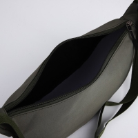 Сумка женская из текстиля, 30х17х6 см, зелёный Сумка женская из текстиля, 30х17х6 см, зелёный