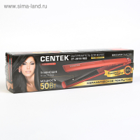 Выпрямитель Centek CT-2018, 50 Вт, керамика, пластины 120х25 мм, до 230°C, LED, красный Выпрямитель Centek CT-2018, 50 Вт, керамика, пластины 120х25 мм, до 230°C, LED, красный