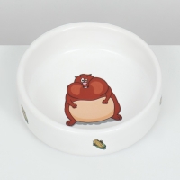 Миска керамическая для грызунов "Кукуруза" 80 мл 8,5 х 3 см Миска керамическая для грызунов "Кукуруза" 80 мл 8,5 х 3 см