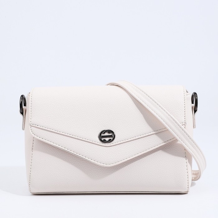 Сумка-мессенджер на магните, цвет белый Сумка-мессенджер на магните, цвет белый