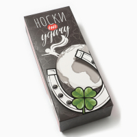 Набор мужских носков KAFTAN "Носки на удачу" 5 пар, р-р 39-41 (25-28 см) Набор мужских носков KAFTAN "Носки на удачу" 5 пар, р-р 39-41 (25-28 см)