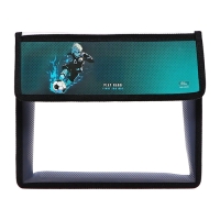 Папка для тетрадей А5 (230 х 190 х 50 мм), с клапаном на липучке, пластик/текстиль, Calligrata, "Аниме футбол" Папка для тетрадей А5 (230 х 190 х 50 мм), с клапаном на липучке, пластик/текстиль, Calligrata, "Аниме футбол"